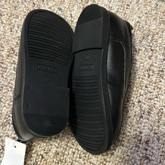 Koala kids black kids loafers size 10 - Picture 4 of 5